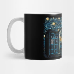 DARK POLICE BOX Mug